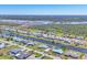 Residential neighborhood with waterfront homes and canal access at 13 Caddy Rd, Rotonda West, FL 33947
