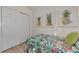 Cozy bedroom with tropical decor and closet at 14236 Silver Lakes Cir, Port Charlotte, FL 33953