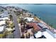 Stunning aerial view of waterfront homes and beautiful bay views at 1432 Lemon Bay Dr, Englewood, FL 34223