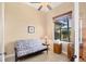 Functional home office with natural light, offering a workspace for productivity at 15690 Viscount Cir, Port Charlotte, FL 33981