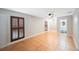 Comfortable bedroom with two windows, a ceiling fan, and tile flooring at 1694 Harbor W Cir, Largo, FL 33770