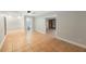 Large bedroom with access to an ensuite bathroom and large wooden shutter doors at 1694 Harbor W Cir, Largo, FL 33770