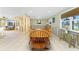 Open dining area with tile flooring at 1957 Arkansas Ave, Englewood, FL 34224