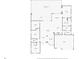 First floor plan showcasing layout of bedrooms, bathrooms, kitchen, and living areas at 228 White Marsh Ln, Rotonda West, FL 33947