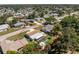 Real estate displaying a home with a pool and a well-maintained yard in a neighborhood at 285 Alsace Ave, Venice, FL 34293