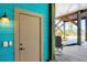The property features covered outdoor seating with access to a pool and private beach at 50 Tarpon Way, Placida, FL 33946