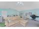 Large main bedroom boasts sitting area and ensuite bathroom at 7328 Yardley St, Englewood, FL 34224
