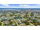 Aerial view of a neighborhood featuring single Gathering homes and lush landscaping at 7339 Thomas St, Englewood, FL 34224