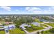 Neighborhood aerial shot showcasing the home's location within a residential community at 7339 Thomas St, Englewood, FL 34224