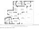 Detailed floor plan featuring 2 bedrooms, an open floor plan, 2 patios, and a swimming pool at 8784 Mystic Cir, North Port, FL 34287