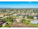 Expansive aerial view of a waterfront community with canals and diverse home styles under a clear sky at 9219 Newnan Cir, Port Charlotte, FL 33981