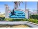 Entrance sign for the 'South Gulf Cove' waterfront community at 14564 Gaspar Loop, Port Charlotte, FL 33981