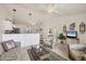 Open-concept living room and kitchen area, perfect for entertaining and everyday living at 182 Rotonda W Blvd # B, Rotonda West, FL 33947
