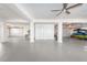 Expansive garage offering plenty of space for storage, vehicles, and recreational equipment, with multiple access points at 1926 Georgia Ave, Englewood, FL 34224