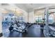 Well-equipped gym with weight machines and free weights for strength training and exercise at 20231 Lagente Cir, Venice, FL 34293