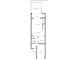 First floor plan showcasing the living room, dining area, kitchen, foyer, bathrooms, porch, screened porch and garage at 20279 Lagente Cir, Venice, FL 34293