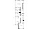 Upstairs floor plan displaying the primary bedroom, bedrooms, bathrooms, walk in closets, laundry and hall at 20279 Lagente Cir, Venice, FL 34293