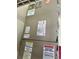 Close up of the Payne 2.5 Ton HVAC unit for the house at 2259 Lee Ter, Port Charlotte, FL 33952