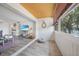 Cozy sunroom offering a glimpse of the pool, with tile floors, and an area for relaxation at 2437 Harbor Blvd # 204, Port Charlotte, FL 33952