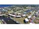Waterfront condo community with boat docks and lush tropical landscaping at 311 Garvin St # 209C, Punta Gorda, FL 33950