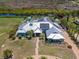 Expansive estate featuring solar panels, lush landscaping and waterfront access at 50 Spyglass Aly, Placida, FL 33946