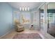 Sitting area with cozy seating, plush rug, and natural light at 50 Spyglass Aly, Placida, FL 33946