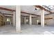 Unfinished garage interior at 62 Tarpon Way, Placida, FL 33946