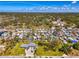 This aerial shows the property and its boundary lines, mature trees, and easy road access at 698 & West W Perry St, Englewood, FL 34223