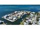 Beautiful waterfront homes with private docks line the canals in this coastal community at 741 W Perry St, Englewood, FL 34223