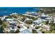 Waterfront homes along canals, featuring convenient boat docks, easy boating access, and serene coastal atmosphere at 741 W Perry St, Englewood, FL 34223