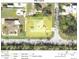 This map shows the property's location, lot lines, and proximity to nearby streets at 7499 Clearwater St, Englewood, FL 34224