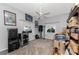 Spare bedroom with neutral colors, storage, and natural light at 820 Bayshore Dr, Englewood, FL 34223