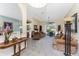 Inviting living room featuring tile floors and sliding glass doors leading to the outdoor space at 820 Bayshore Dr, Englewood, FL 34223