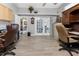 Functional office space with ample desk space and access to other rooms at 820 Bayshore Dr, Englewood, FL 34223