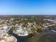 Waterfront home with a private dock and lush surroundings, offering serene coastal living at 840 Park Rd, Englewood, FL 34223