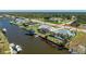 Charming waterfront single-Gathering home with lush landscaping, a screened-in pool, and convenient boat dock at 9325 Saint Paul Dr, Port Charlotte, FL 33981