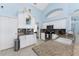 Kitchen boasts custom cabinetry, granite countertops and stainless steel appliances at 9325 Saint Paul Dr, Port Charlotte, FL 33981