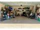Spacious two-car garage, ready for parking and storage, with ample space for projects and organization at 13244 Doral Ave, Port Charlotte, FL 33953