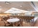 Expansive event space with tables and chairs, suitable for hosting various occasions at 24135 Buckingham Way, Punta Gorda, FL 33980