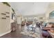 Spacious living room offers a comfortable seating arrangement and seamless flow for entertaining at 2418 Herron Ter, Port Charlotte, FL 33981