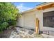Single car garage, located in a private setting with mature landscaping at 2760 Lemon Ave, Englewood, FL 34223