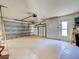 Spacious two-car garage with ample storage and a clean, open layout at 408 S Mccall Rd, Englewood, FL 34223