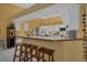 Spacious eat in kitchen with a breakfast bar and modern appliances, great for entertaining at 850 Van Gogh Road, Englewood, FL 34223