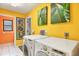 Convenient laundry room with modern washer and dryer units at 850 Van Gogh Road, Englewood, FL 34223