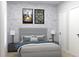 Cozy bedroom with neutral tones, stylish decor, and ample natural light at Lot 18 Blk 284 Wooley Ave, North Port, FL 34287