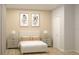 Calm bedroom featuring two nightstands and a padded headboard at Lot 18 Blk 284 Wooley Ave, North Port, FL 34287