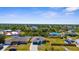 Scenic aerial view of a residential area with well-maintained homes and lush greenery at 11085 Sunnydale Ave, Englewood, FL 34224