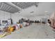 Extremely large garage space with high ceilings, multiple bays and lots of storage at 11101 Sandrift Ave, Englewood, FL 34224