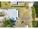 Aerial view of property showcasing the layout and waterfront access at 140 Crestview Dr, Englewood, FL 34223