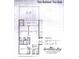 Two-bedroom, two-bath condo floor plan with sun deck, screened patio, and balcony at 1551 Beach Rd # 207, Englewood, FL 34223